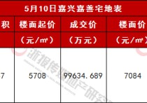嘉兴嘉善“现房销售”宅地溢价封顶成交竞配政府回购房316万㎡